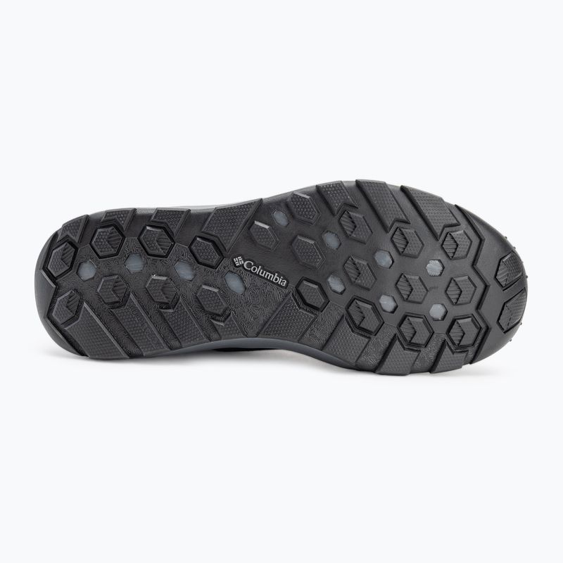 Uomo Columbia Portlander Boot Ohi nero/ grigio acciaio 4