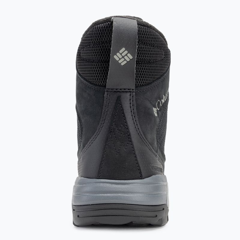 Uomo Columbia Portlander Boot Ohi nero/ grigio acciaio 6