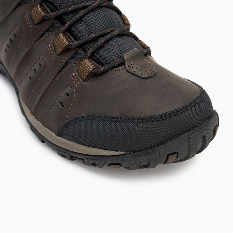 Scarpe Columbia Woodburn Ii Chukka WP OH cordovan/rosso granata da uomo 7