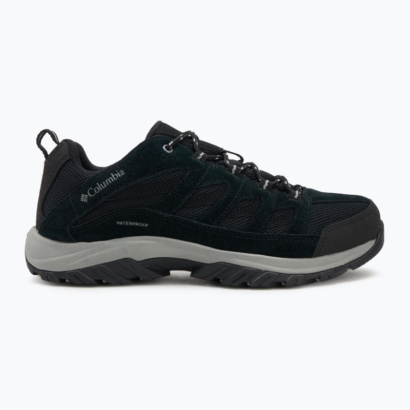 Scarpe da trekking uomo Columbia Crestwood Wp V2 Black/Columbia Grey 2