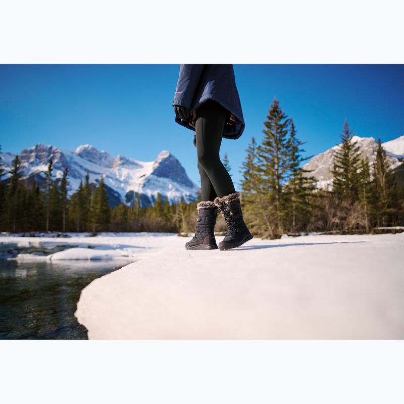 Stivali da neve da donna Columbia Minx IV Dark Black/Titanium li 11