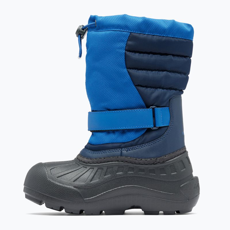 Columbia Youth Powderbug Snowlite stivali da neve da bambino blu montagna / speziato 11