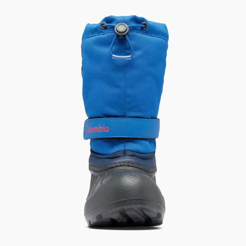 Columbia Youth Powderbug Snowlite stivali da neve da bambino blu montagna / speziato 12