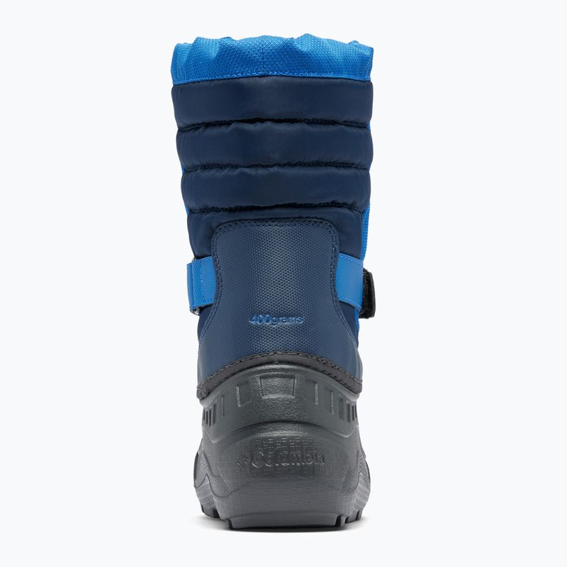 Columbia Youth Powderbug Snowlite stivali da neve da bambino blu montagna / speziato 13