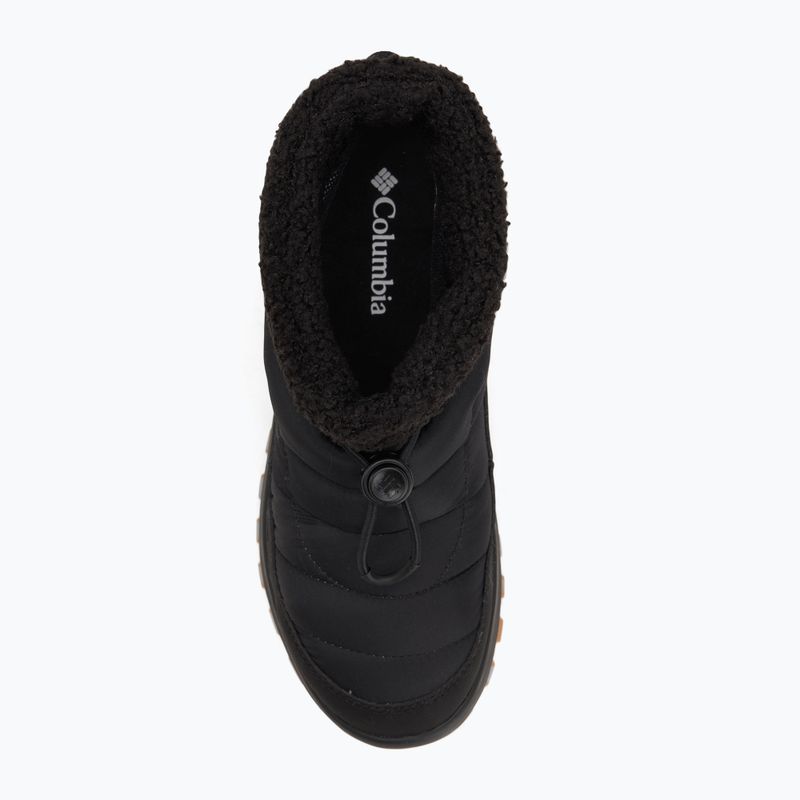 Stivaletti da neve da donna Columbia Snowtrot Shorty black/sea salt 4