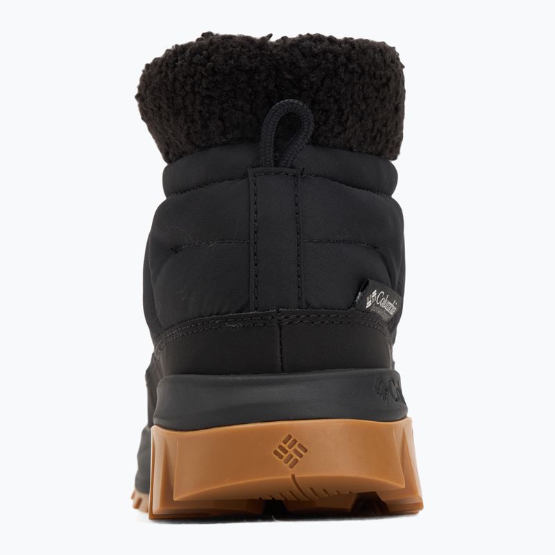 Stivaletti da neve da donna Columbia Snowtrot Shorty black/sea salt 6