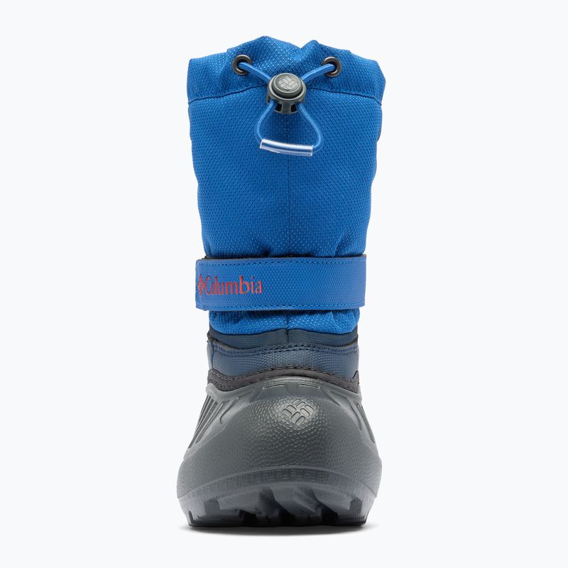 Columbia Powderbug Snowlite, scarponi da neve per bambini di colore blu montagna/spicy 12
