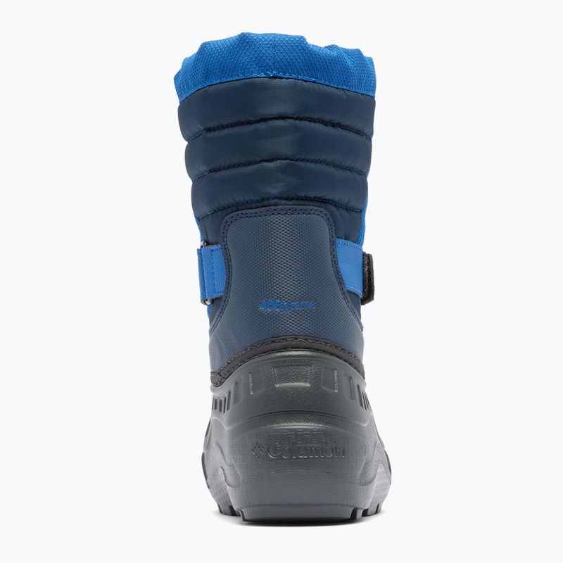 Columbia Powderbug Snowlite, scarponi da neve per bambini di colore blu montagna/spicy 13