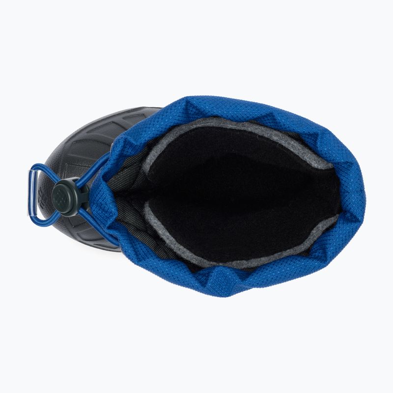 Columbia Powderbug Snowlite, scarponi da neve per bambini di colore blu montagna/spicy 14