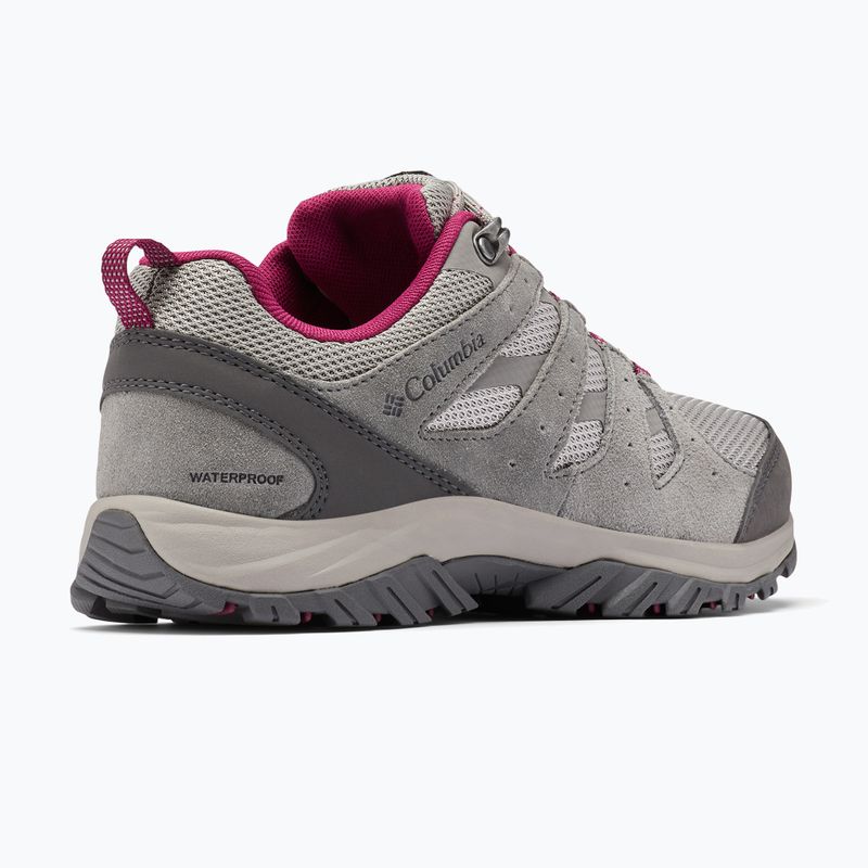 Scarpe da trekking da donna Columbia Redmond III Wp ti titanio/ cipolla rossa 14