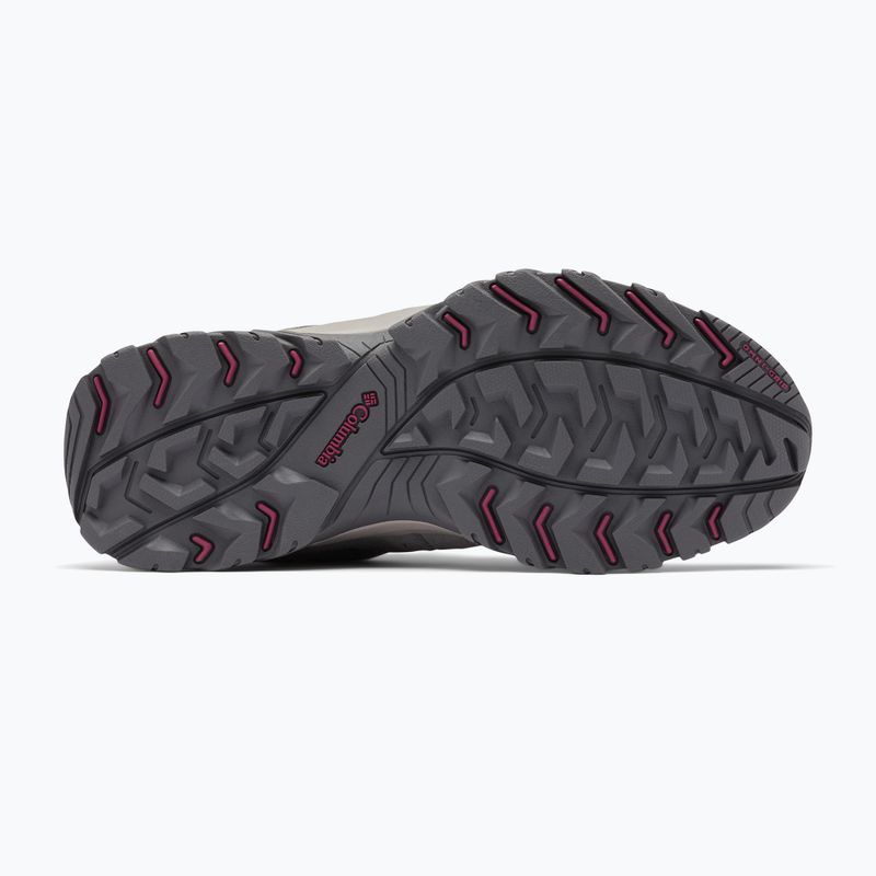 Scarpe da trekking da donna Columbia Redmond III Wp ti titanio/ cipolla rossa 15