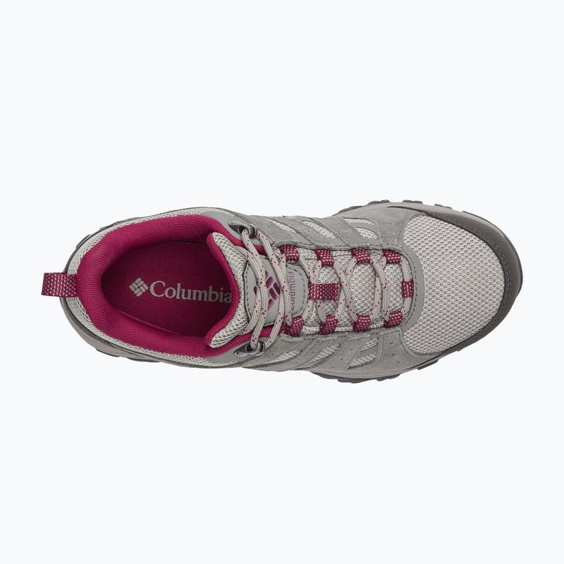 Scarpe da trekking da donna Columbia Redmond III Wp ti titanio/ cipolla rossa 16