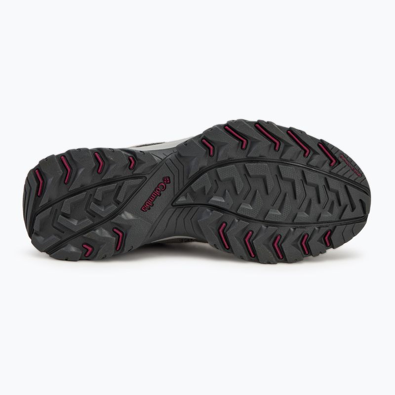 Scarpe da trekking da donna Columbia Redmond III Wp ti titanio/ cipolla rossa 4