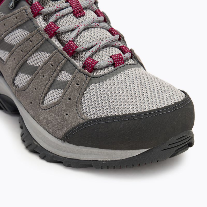 Scarpe da trekking da donna Columbia Redmond III Wp ti titanio/ cipolla rossa 7