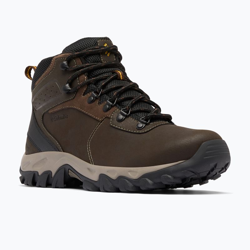 Columbia Newton Ridge Plus II Wp corodovan/squash scarpe da trekking da uomo 8