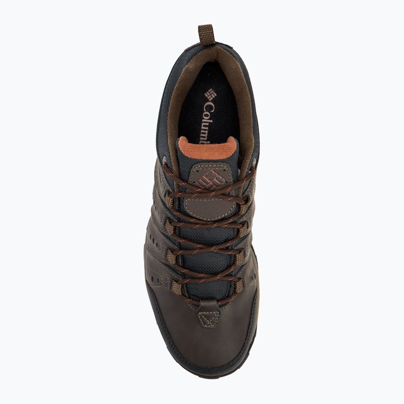 Columbia Woodburn II Waterproof Scarpe da trekking da uomo cordovan/ cannella 5