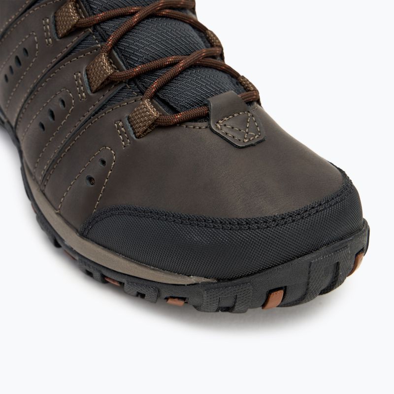 Columbia Woodburn II Waterproof Scarpe da trekking da uomo cordovan/ cannella 7