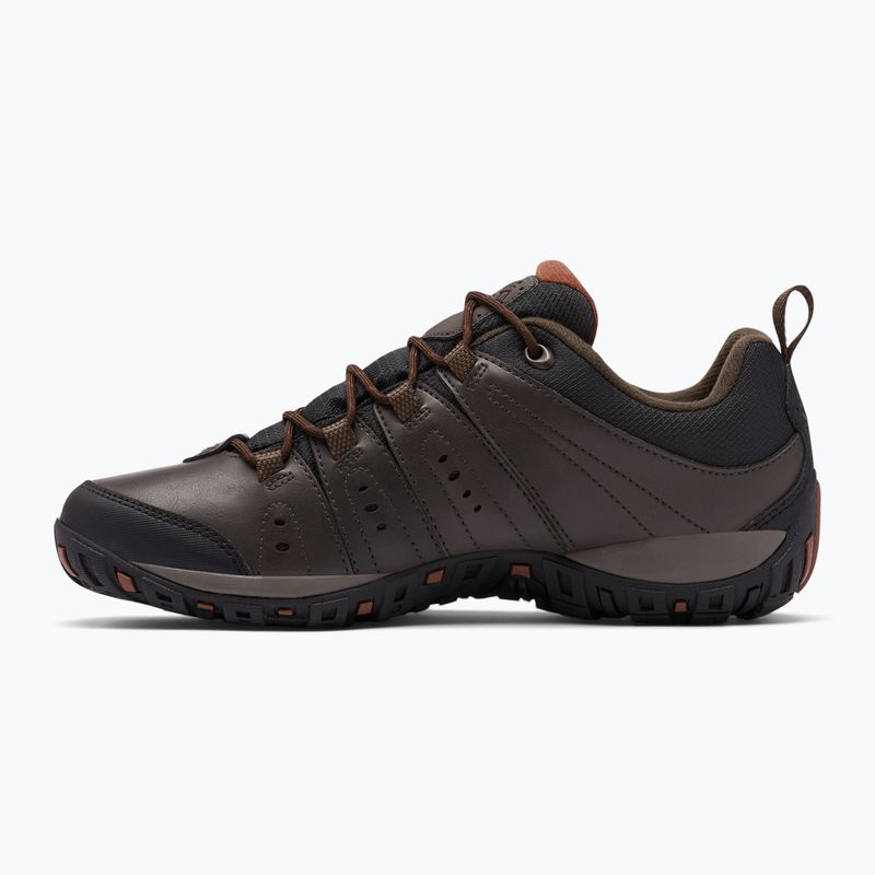 Columbia Woodburn II Waterproof Scarpe da trekking da uomo cordovan/ cannella 10