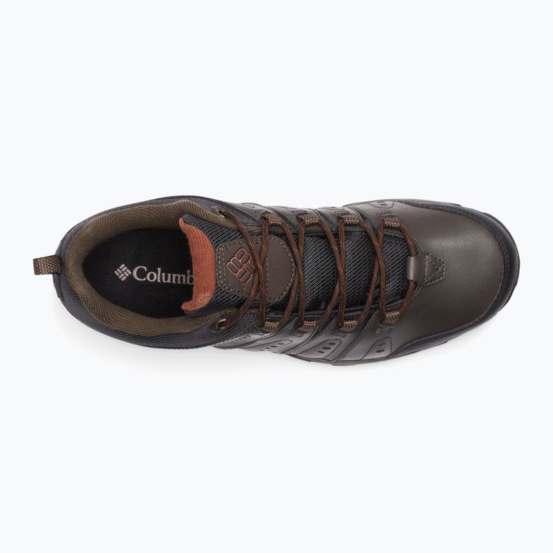 Columbia Woodburn II Waterproof Scarpe da trekking da uomo cordovan/ cannella 15