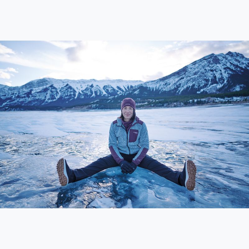 Stivali da neve donna Columbia Snowtrot Mid black/sea salt 15