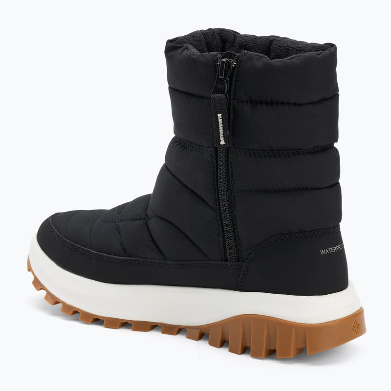 Stivali da neve donna Columbia Snowtrot Mid black/sea salt 3