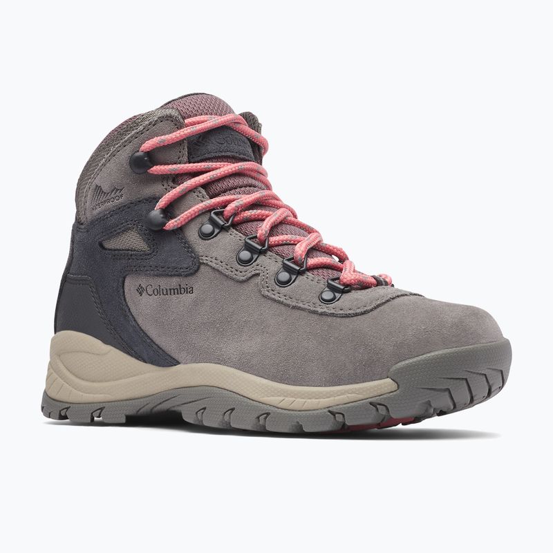 Scarpe da trekking donna Columbia Newton Ridge Plus Wp Amped Stratus/Canyon Rose 8