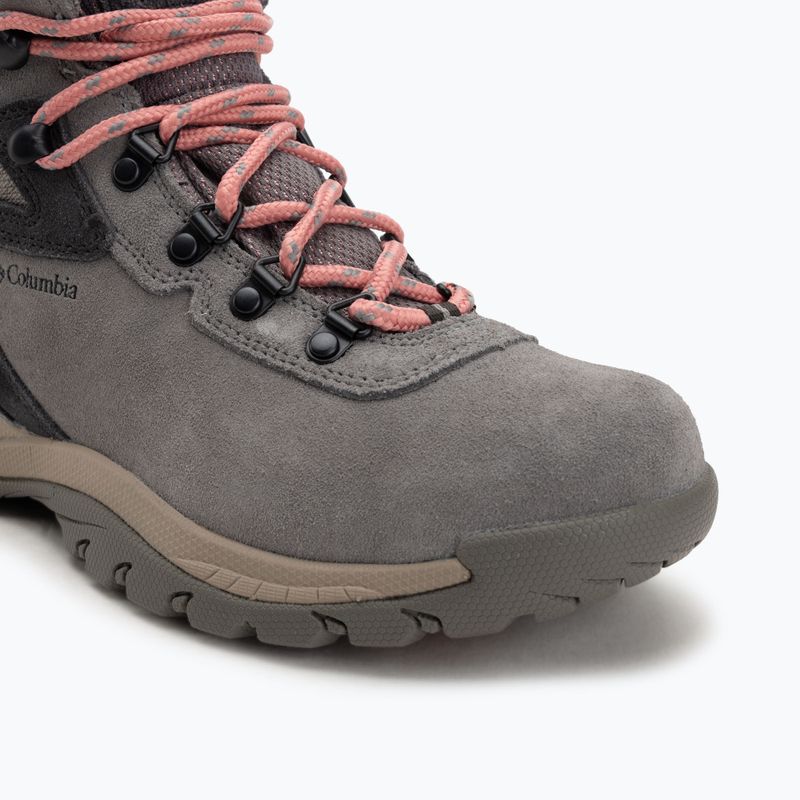 Scarpe da trekking donna Columbia Newton Ridge Plus Wp Amped Stratus/Canyon Rose 7