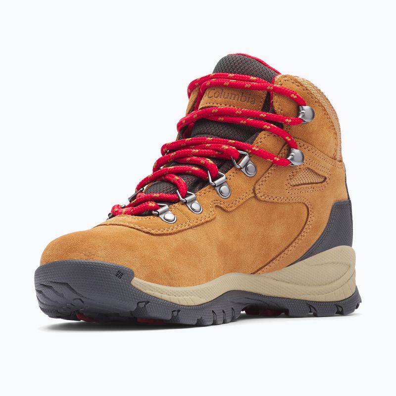 Columbia Newton Ridge Plus WP Amped elk/mountain red 289 Scarpe da trekking da donna 6