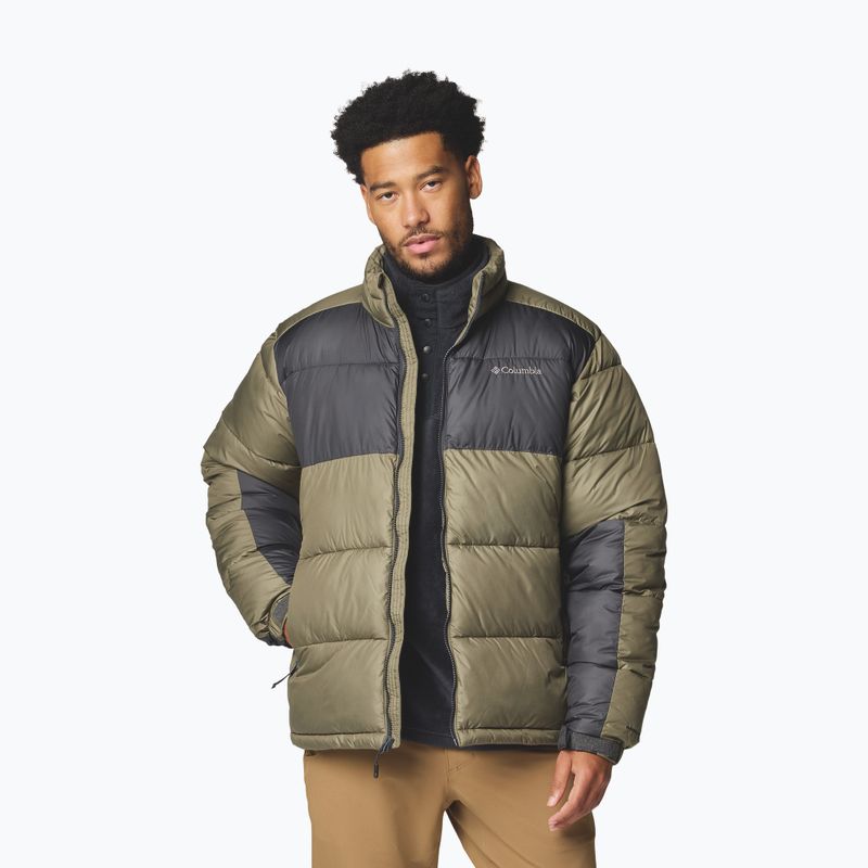 Giacca imbottita da uomo Columbia Pike Lake II stone green/shark 4