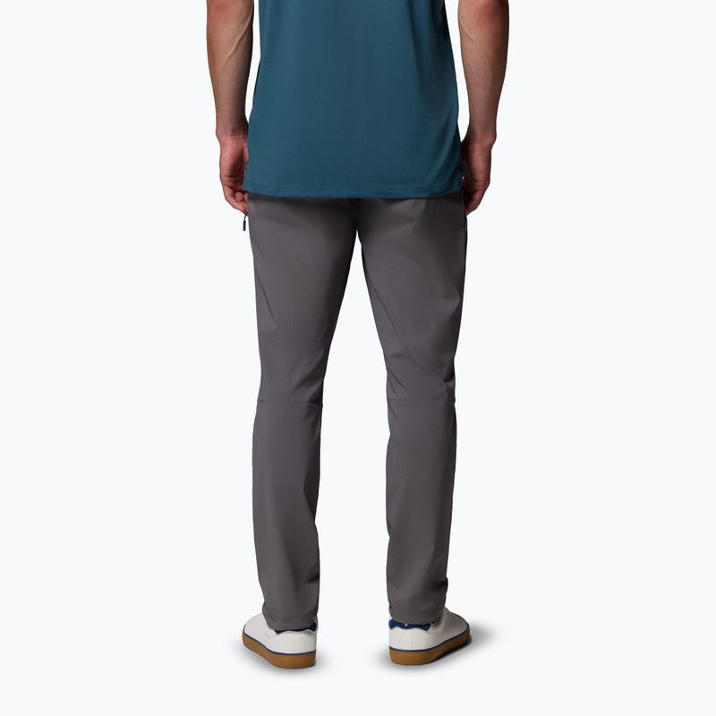 Pantaloni softshell uomo Columbia Tech Softshell city grey/black 3