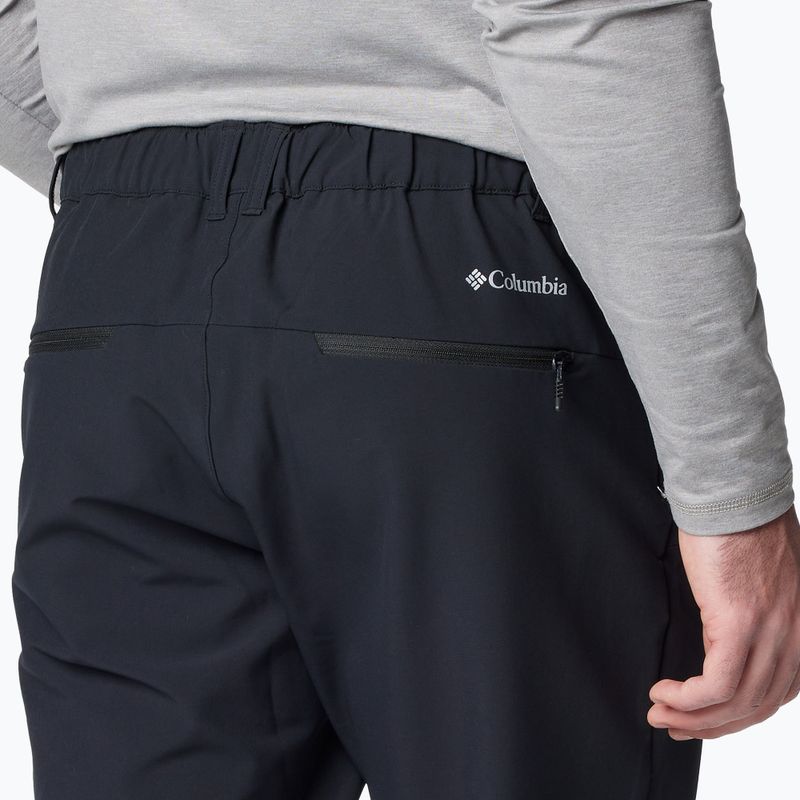 Pantaloni Columbia Tech Softshell da uomo, nero 6