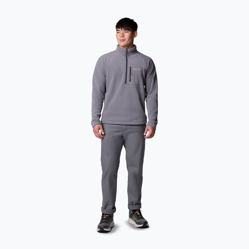 Felpa uomo Columbia Fast Trek III city grey/shark 2