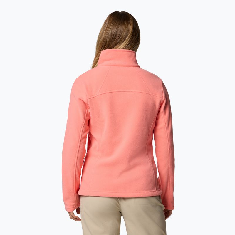 Felpa in pile Columbia Fast Trek II donna alpenglow 2