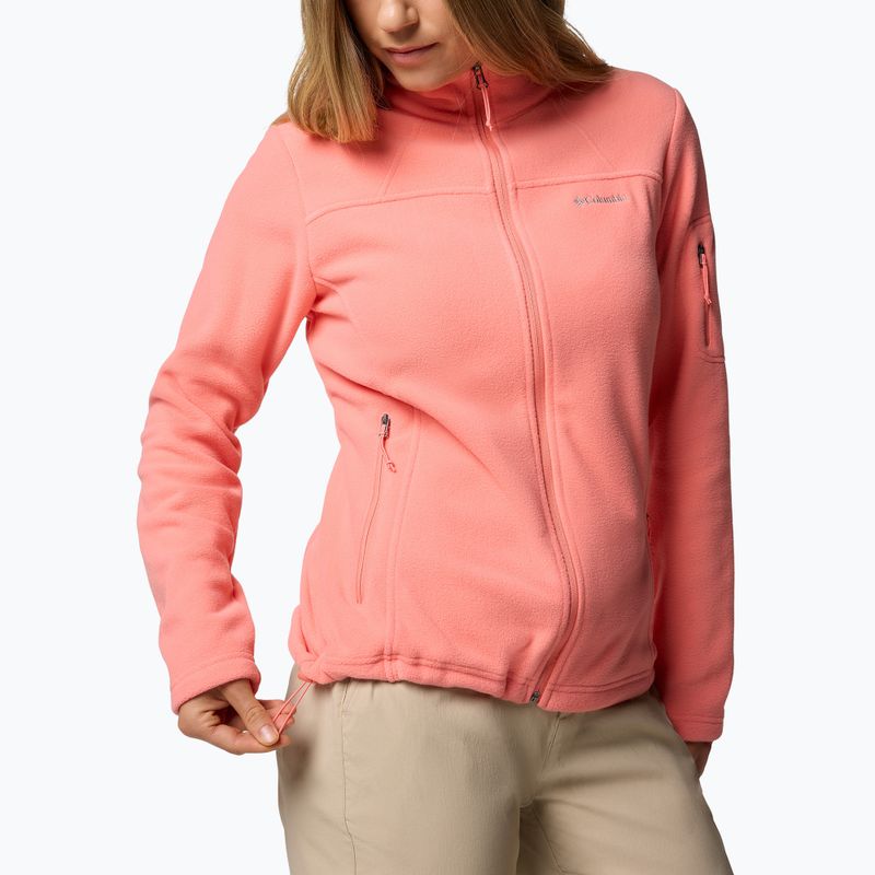 Felpa in pile Columbia Fast Trek II donna alpenglow 4
