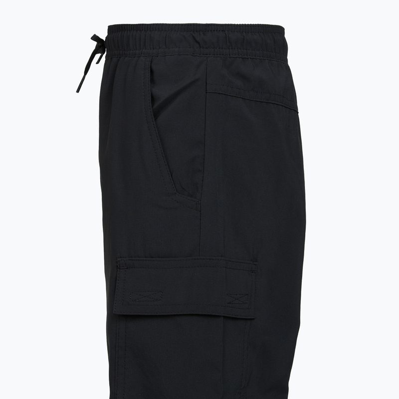 Pantaloni da trekking Columbia Silver Ridge Utility Convertible per bambini, nero 3