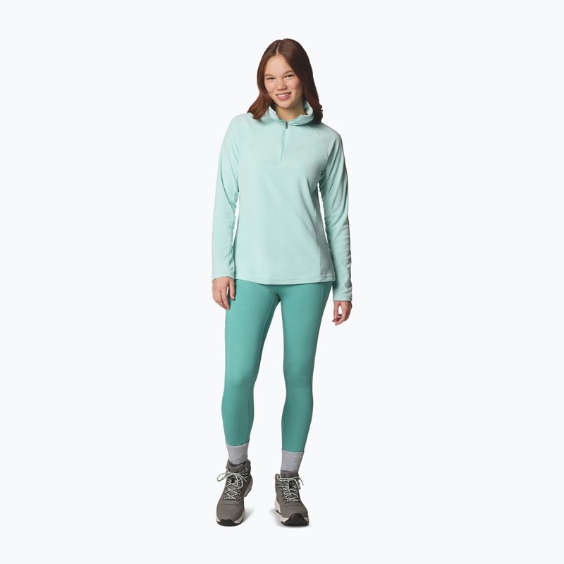 Felpa Columbia Glacial IV 1/2 Zip spray in pile da donna 2