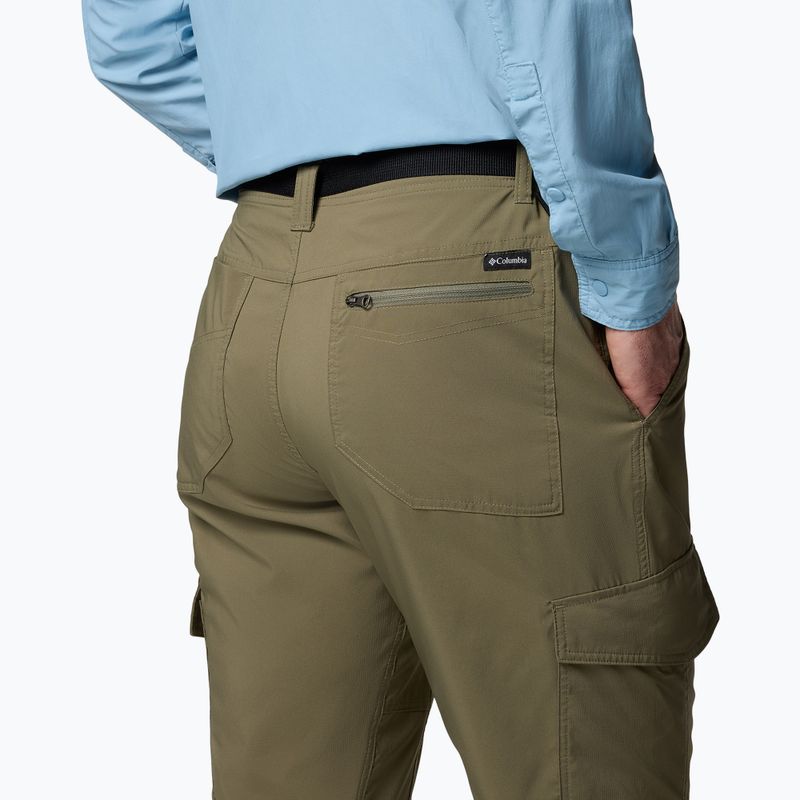 Pantaloni da trekking Columbia Skien Valley Cargo verde pietra da uomo 6
