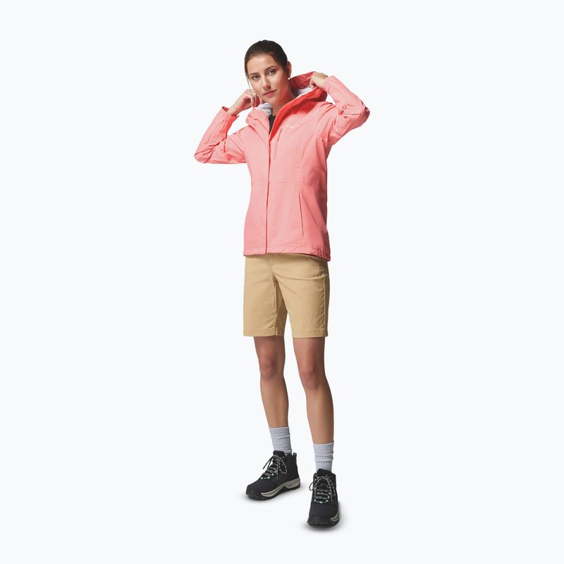 Giacca da pioggia Columbia Pouring Adventure III alpenglow da donna 2