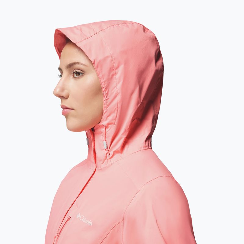 Giacca da pioggia Columbia Pouring Adventure III alpenglow da donna 3