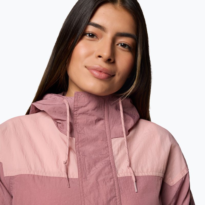 Columbia Challenger II Windbreaker giacca da donna fico/rosa 4