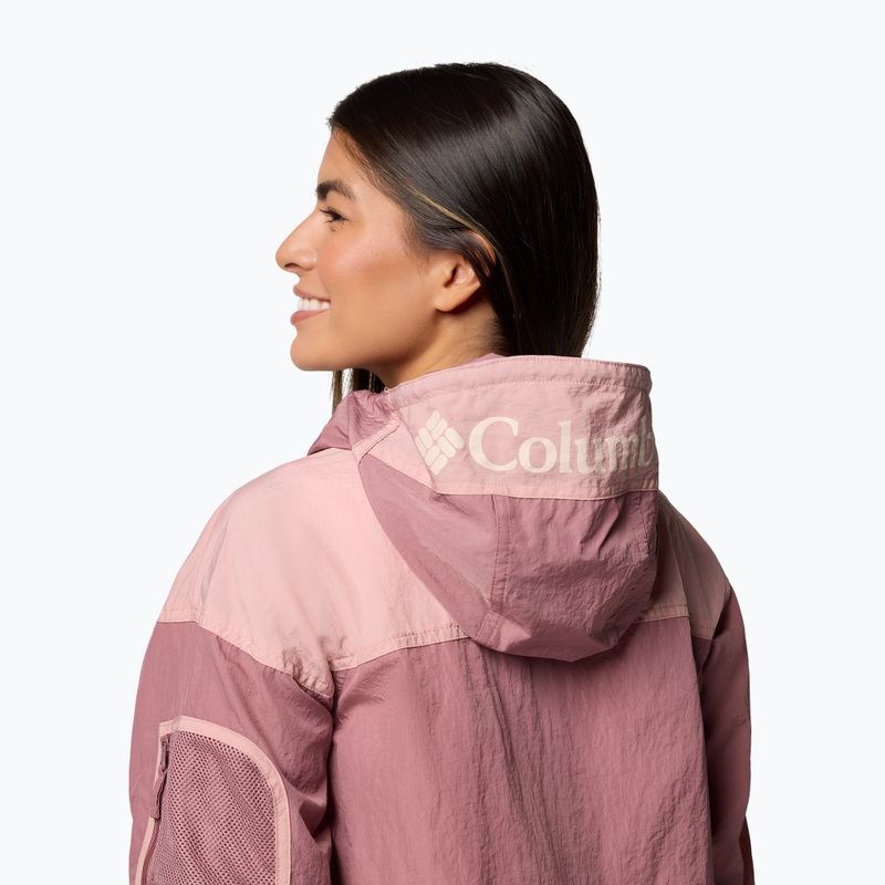 Columbia Challenger II Windbreaker giacca da donna fico/rosa 7