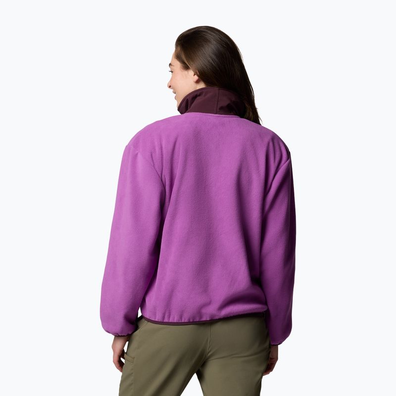 Felpa Columbia Sequoia Grove Full Zip donna razzle/moonvista 2