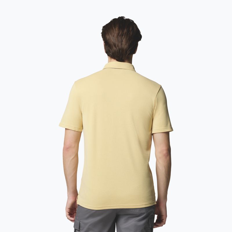 Maglietta da uomo Columbia Nelson Point Polo sand dune 3