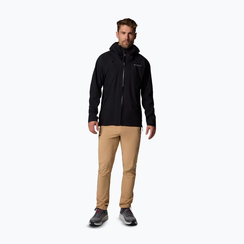 Columbia Northwest Explorer 3L Shell giacca softshell da uomo nero 2