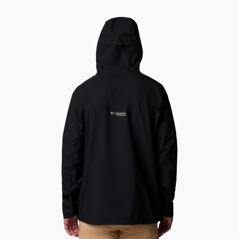 Columbia Northwest Explorer 3L Shell giacca softshell da uomo nero 3