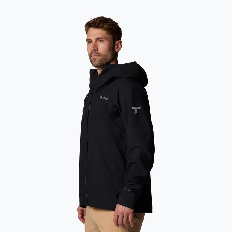 Columbia Northwest Explorer 3L Shell giacca softshell da uomo nero 4
