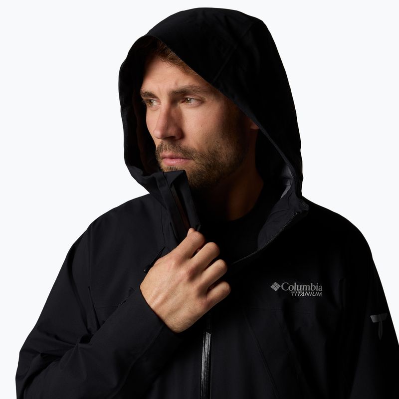 Columbia Northwest Explorer 3L Shell giacca softshell da uomo nero 5