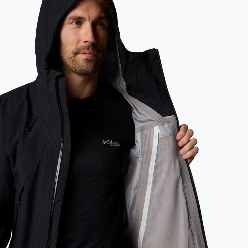 Columbia Northwest Explorer 3L Shell giacca softshell da uomo nero 6