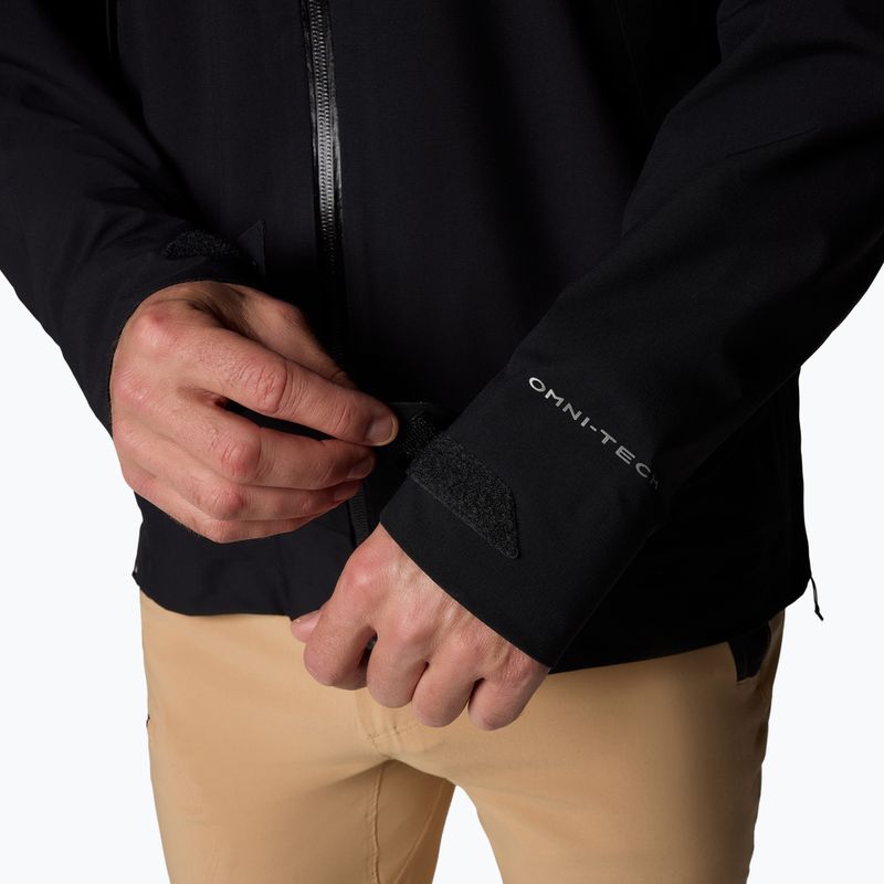 Columbia Northwest Explorer 3L Shell giacca softshell da uomo nero 8