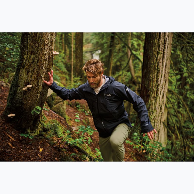 Columbia Northwest Explorer 3L Shell giacca softshell da uomo nero 10